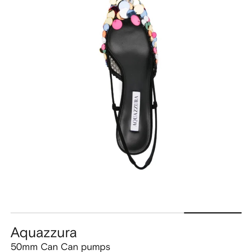 Aquazzura Colorful Can Can Heels